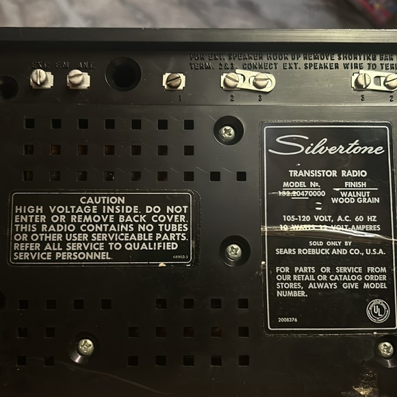 Vintage am/fm transistor radio - Picture 2 of 6